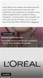 Mobile Screenshot of loreal-finance.com